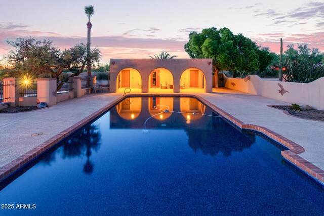 8043 E Laurel St, Mesa, AZ 85207 - view of pool featuring a patio