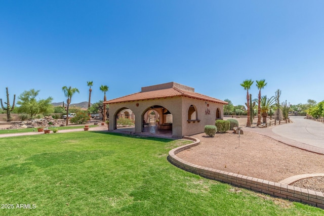 8043 E Laurel St, Mesa, AZ 85207 - view of property's community featuring a yard