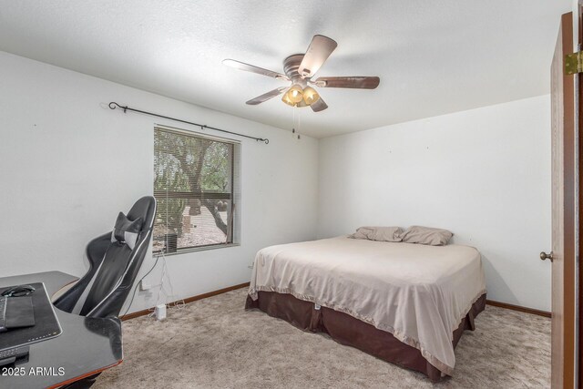 8043 E Laurel St, Mesa, AZ 85207 - bedroom featuring carpet and a ceiling fan