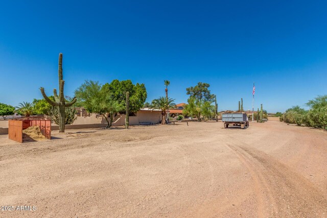 8043 E Laurel St, Mesa, AZ 85207 - view of dirt / gravel road
