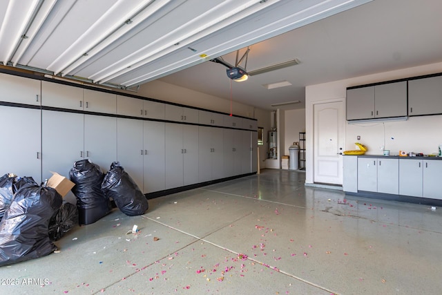14552 S 182nd Dr, Goodyear, AZ 85338 - garage with a garage door opener and gas water heater