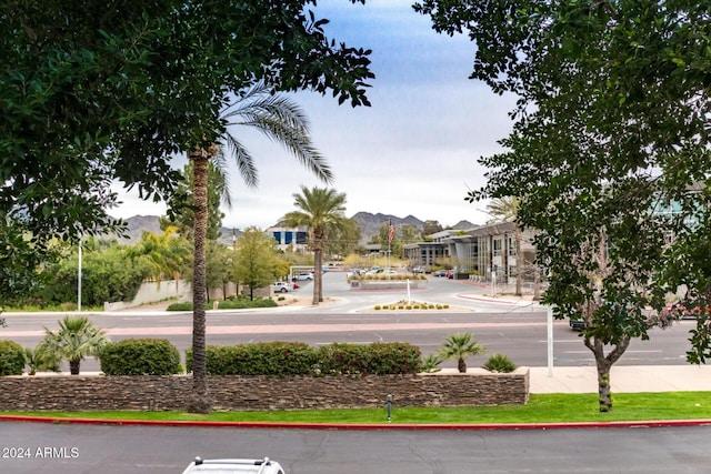 view of home's community with a mountain view