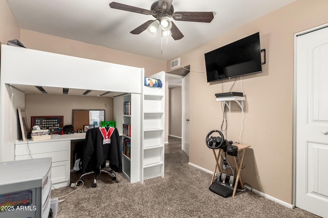 1263 W Del Rio St, Chandler, AZ 85224 - carpeted bedroom with a desk and baseboards