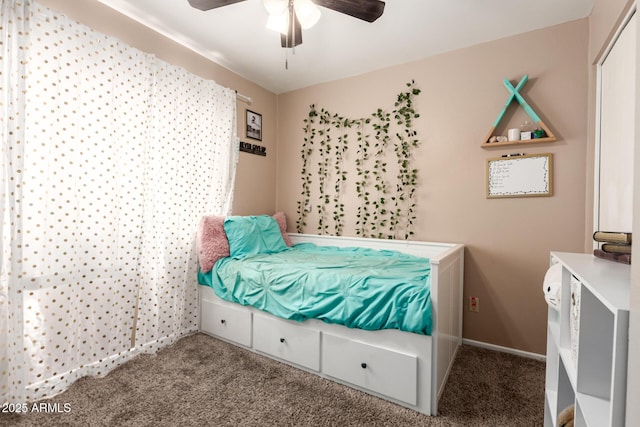 1263 W Del Rio St, Chandler, AZ 85224 - bedroom with carpet flooring and a ceiling fan