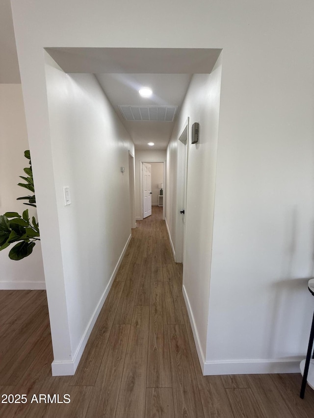 1421 W Pasadena Ave, Phoenix, AZ 85013 - corridor featuring wood finished floors