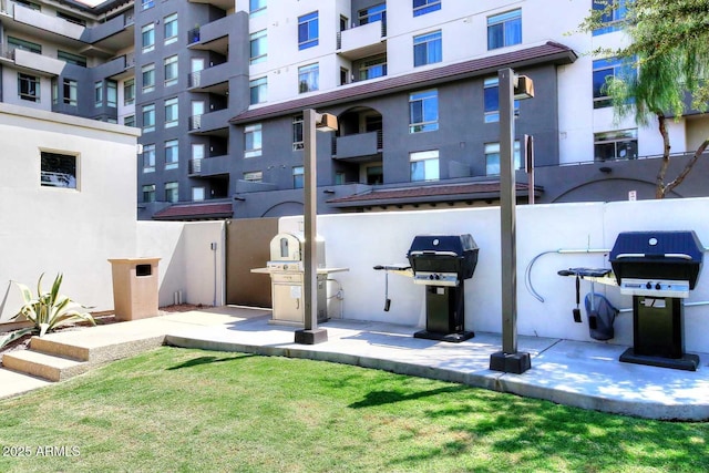 exterior space featuring stucco siding