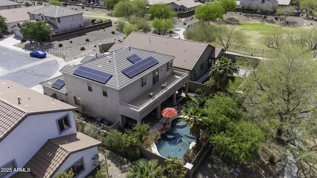43650 W Snow Dr, Maricopa, AZ 85138 - bird's eye view featuring a residential view