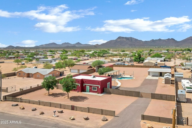 2926 W Smoketree St, Apache Junction, AZ 85120 - aerial view of residential area with a mountain backdrop