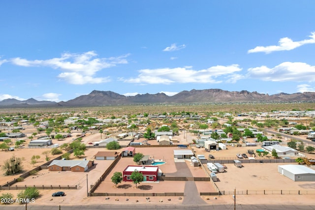 2926 W Smoketree St, Apache Junction, AZ 85120 - aerial view of residential area with a mountain backdrop