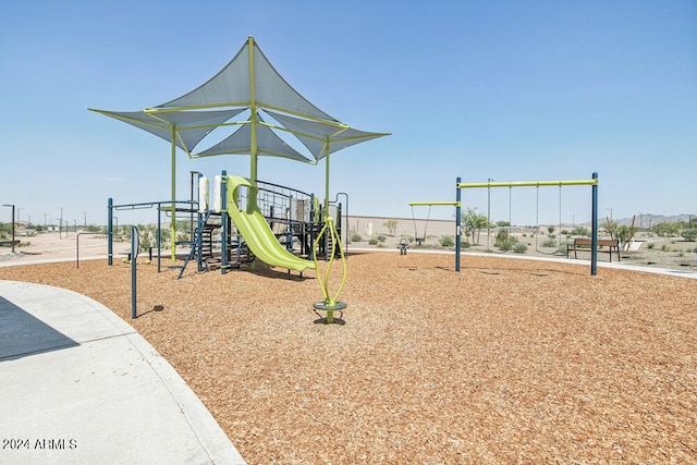 view of play area