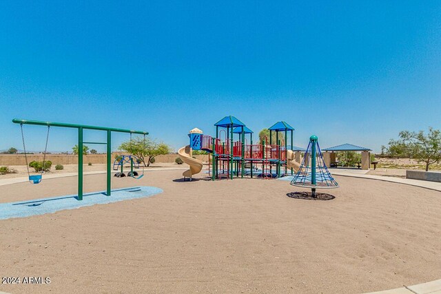 view of communal playground