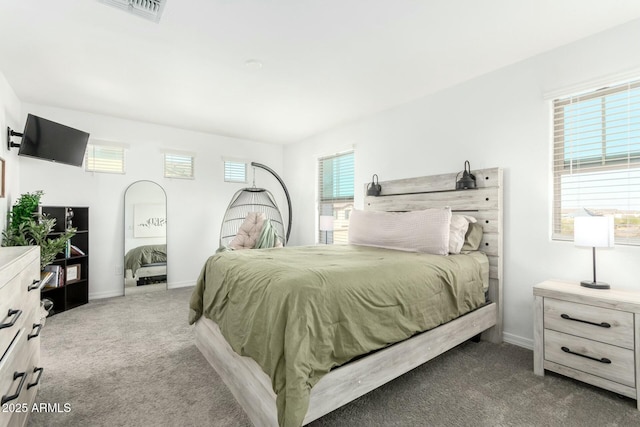 4110 S 58th Ln, Phoenix, AZ 85043 - carpeted bedroom featuring visible vents, multiple windows, and baseboards
