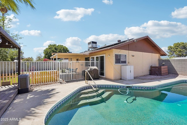 207 E Strahan Dr, Tempe, AZ 85283 - view of pool with a patio area and central AC
