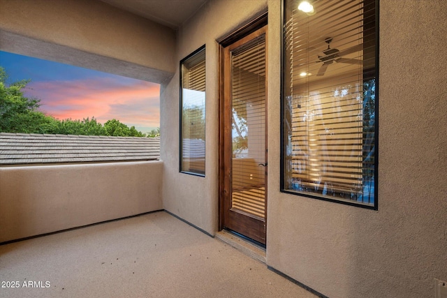 3523 E Presidio Cir, Mesa, AZ 85213 - view of patio / terrace featuring a balcony