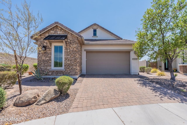 12035 W Roy Rogers Rd, Peoria, AZ 85383 - view of front of property with a garage