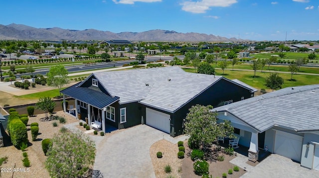 11534 N Jerome St, Surprise, AZ 85388 - aerial perspective of suburban area featuring a mountain backdrop