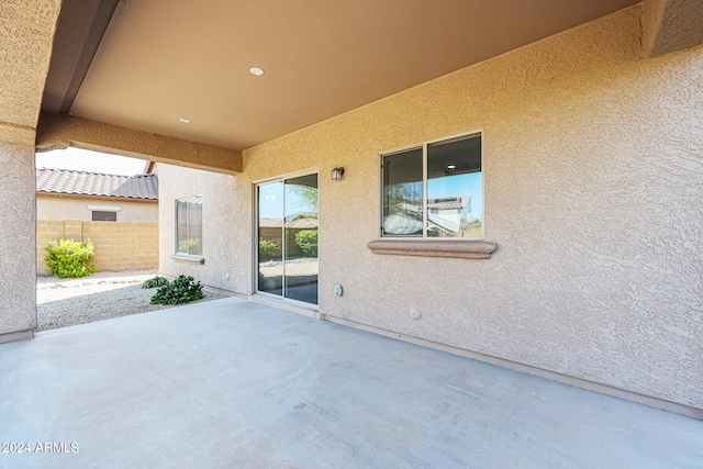 view of patio / terrace