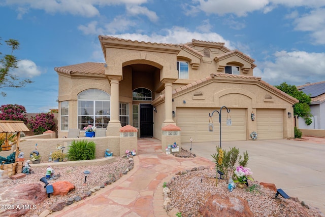 5940 W Robinson Way, Chandler, AZ 85226 - mediterranean / spanish home with stucco siding, driveway, and a tile roof