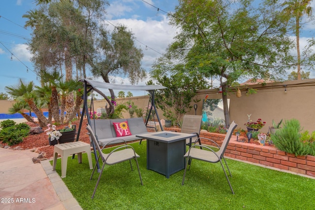 5940 W Robinson Way, Chandler, AZ 85226 - view of yard with a patio
