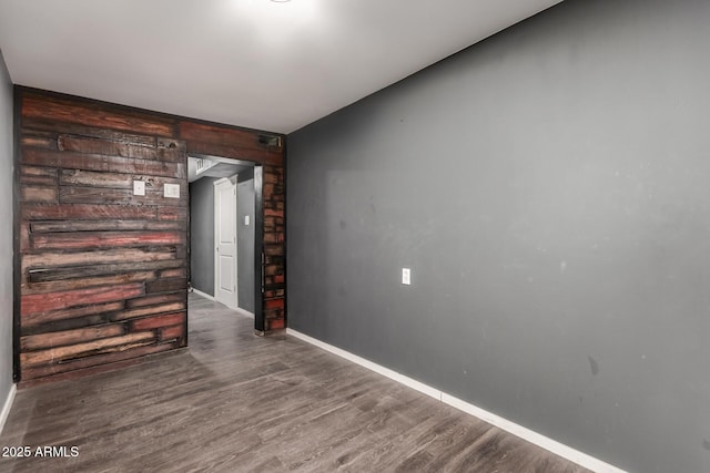 8542 N 30th Dr, Phoenix, AZ 85051 - unfurnished room featuring wood finished floors and baseboards