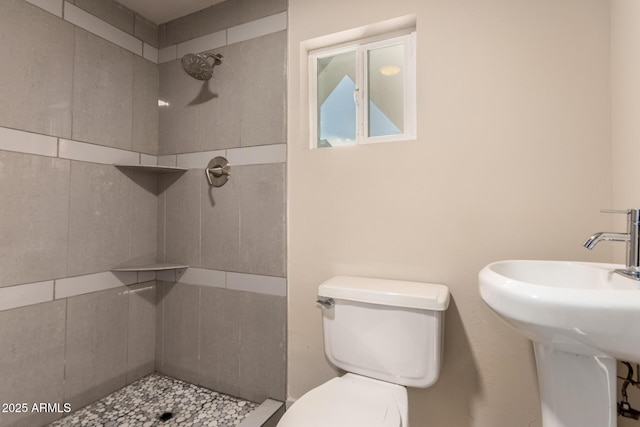 8542 N 30th Dr, Phoenix, AZ 85051 - full bathroom with a shower stall, toilet, and a sink