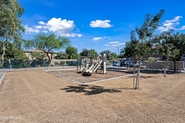 view of playground