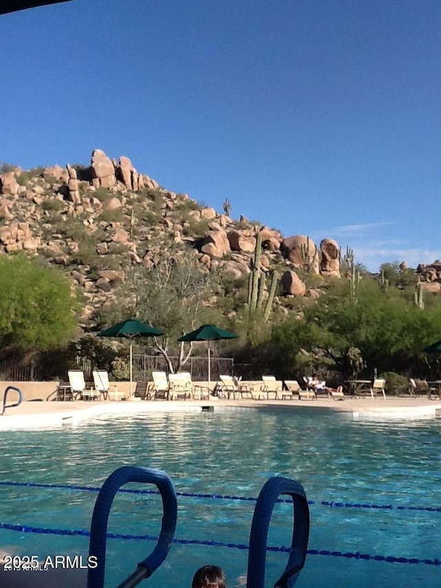 view of swimming pool