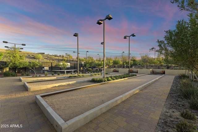 view of street featuring street lighting