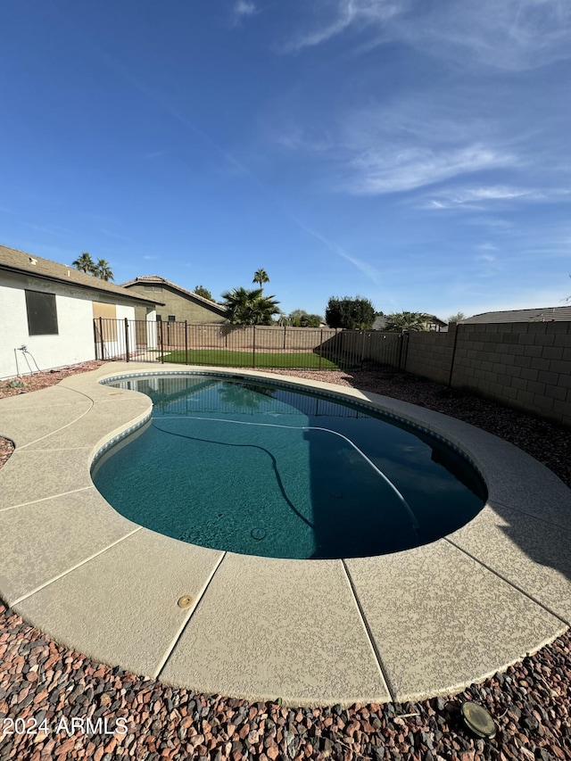 view of swimming pool