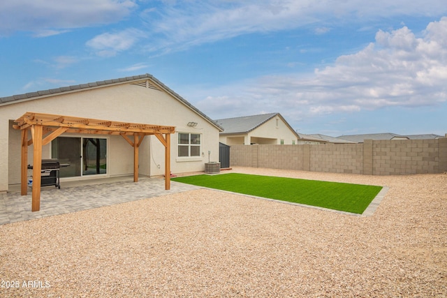 23934 W Verlea Dr, Buckeye, AZ 85326 - rear view of house with a patio area and stucco siding