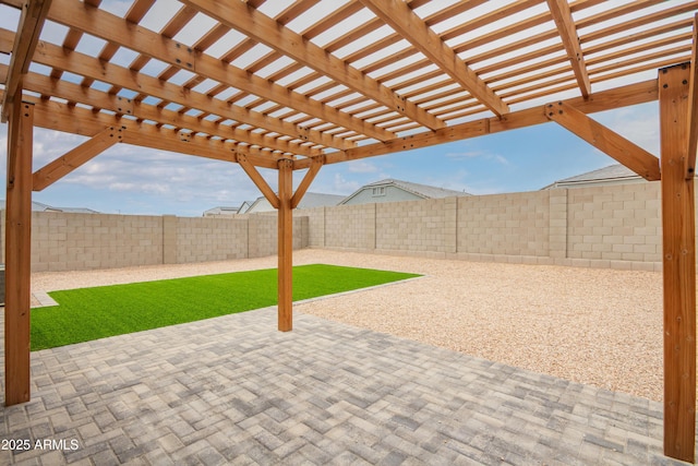 23934 W Verlea Dr, Buckeye, AZ 85326 - view of patio with a pergola