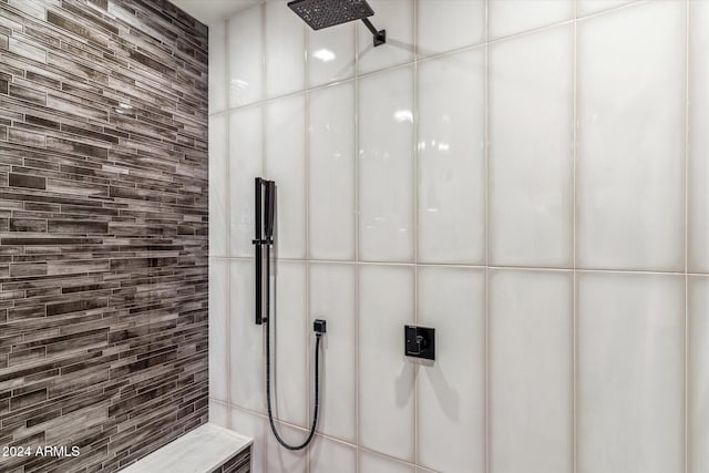 room details with walk in shower