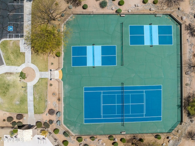 aerial view