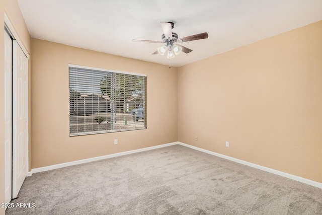 3343 W Lone Cacuts Dr, Phoenix, AZ 85027 - unfurnished room with carpet and a ceiling fan