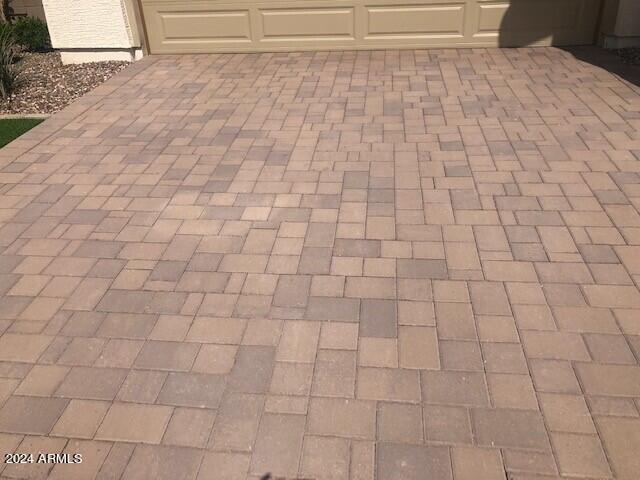 9987 W Verde Ln, Avondale, AZ 85392 - details with decorative driveway
