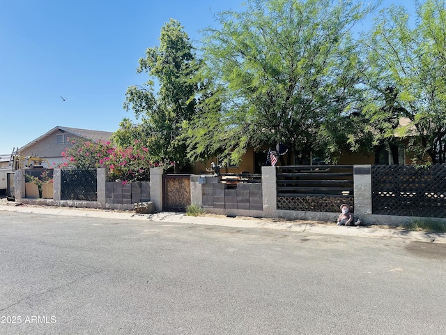 2185 W Greasewood St, Apache Junction, AZ 85120 - gate featuring a fenced front yard