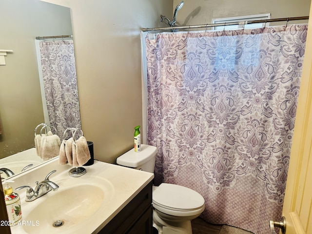 2185 W Greasewood St, Apache Junction, AZ 85120 - bathroom featuring vanity and a shower with shower curtain