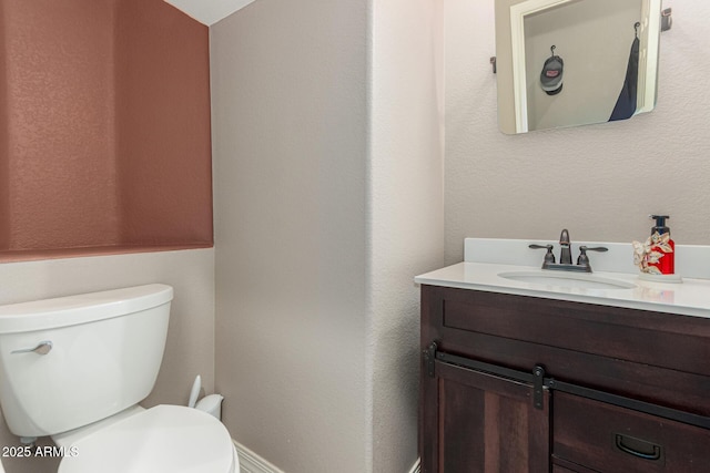 14604 W Banff Ln, Surprise, AZ 85379 - half bathroom featuring toilet and vanity