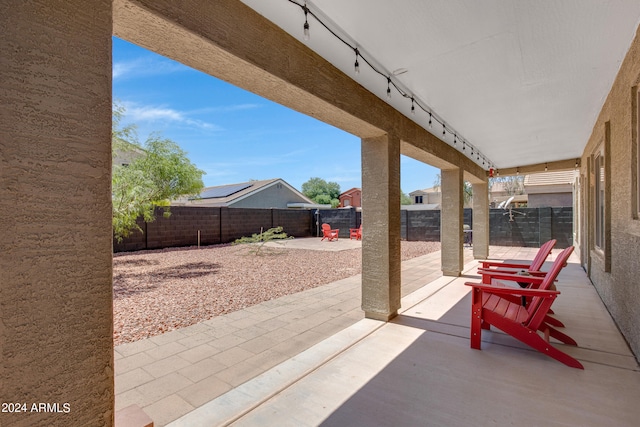 view of patio