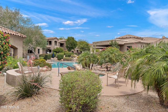 19475 N Grayhawk Dr Unit 2151, Scottsdale, AZ 85255 - community pool featuring a patio
