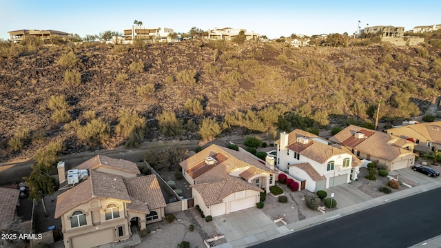 birds eye view of property featuring a residential view