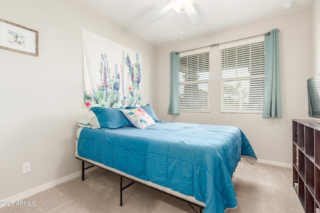 686 N 152nd Dr, Goodyear, AZ 85338 - carpeted bedroom featuring baseboards and ceiling fan