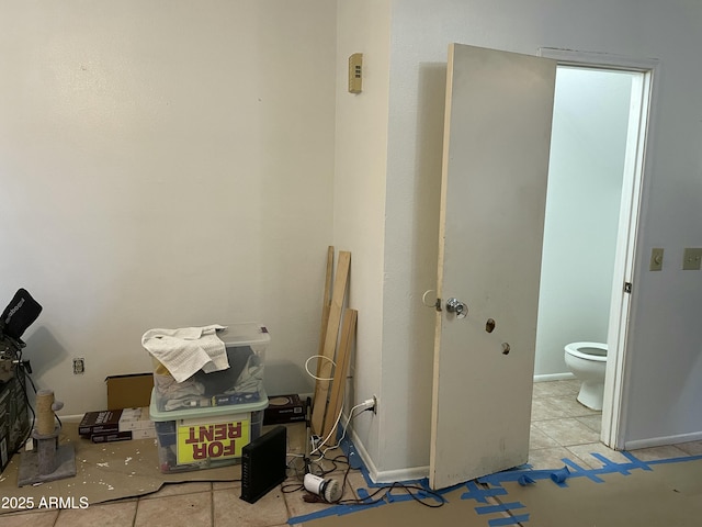3324 W Mcrae Way Unit 2, Phoenix, AZ 85027 - bathroom with toilet and tile patterned floors