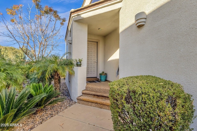 view of property entrance