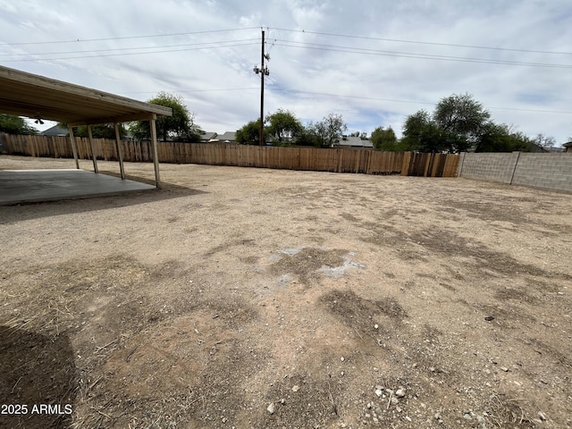 6842 S 42nd Pl, Phoenix, AZ 85042 - view of yard with a patio area