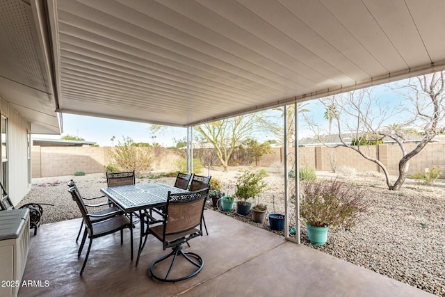 view of patio