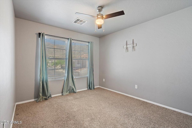 421 W Mountain Sage Dr, Phoenix, AZ 85045 - carpeted spare room with ceiling fan and baseboards