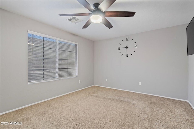 421 W Mountain Sage Dr, Phoenix, AZ 85045 - carpeted spare room with ceiling fan and baseboards