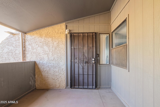 view of exterior entry