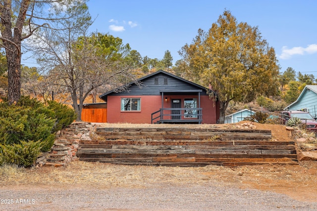 view of front of house